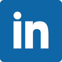 LinkedIn logo, link to LinkedIn profile